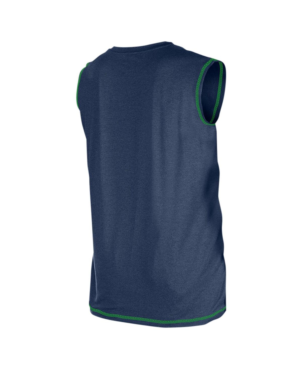 NEW ERA MEN'S COLLEGE NAVY SEATTLE SEAHAWKS TANK TOP 