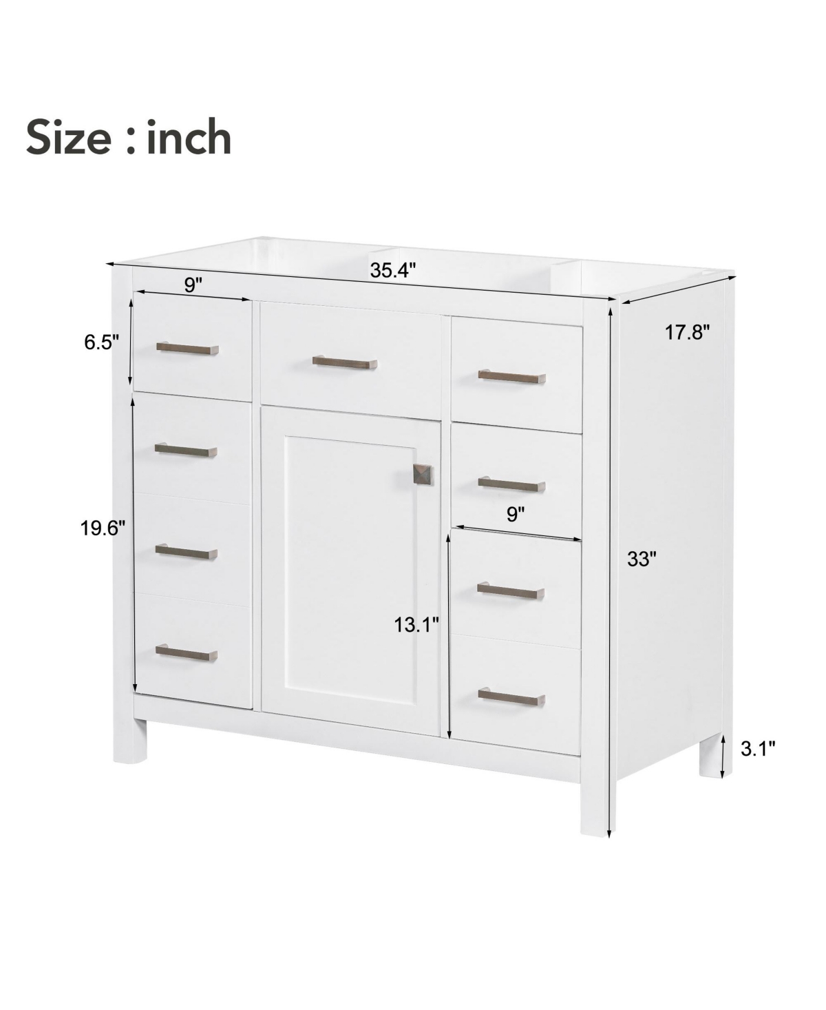 Streamdale Furniture [Cabinet Only] 36