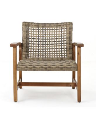 Streamdale Hampton Wicker Club Chair Antique Style, Modern Comfort