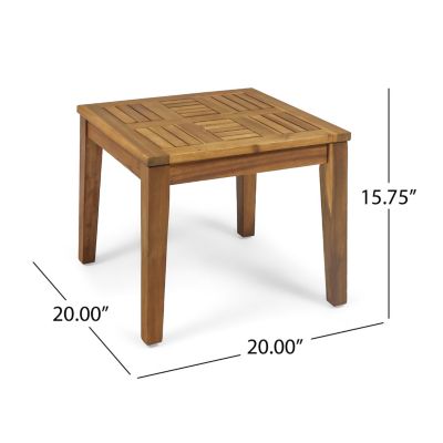 Streamdale Hampton Wood Outdoor Side Table