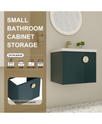 Streamdale 24" Wall-Mounted Vanity with Soft-Close Doors