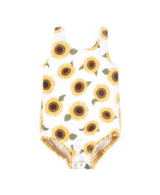 Baby Swimsuit, Sunflower