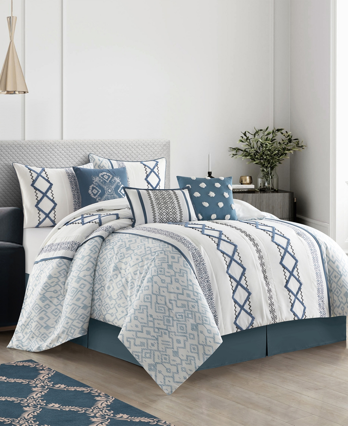 Stratford Park Anthony 7-Pc. Comforter Set