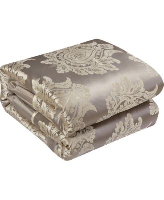 Therese Damask 7-Pc. Comforter Set, King