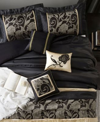 Mollybee Floral 9-Pc. Comforter Set, Queen