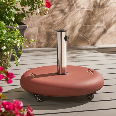 Wheelie Umbrella Base Secure Shade for Outdoor Comfort