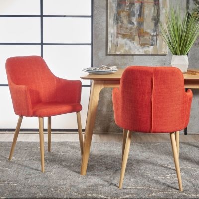 Streamdale Modern Twist Dining Chair With Contoured Comfort