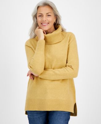 売れ筋商品|||スタイルアンドコー ニット&セーター アウター レディース Women's Turtleneck Long-Sleeve Sweater, Created for Macy's Charcoal Heather Style & Co Women's Rib-Knit Turtleneck Long-Sleeve Sweater
