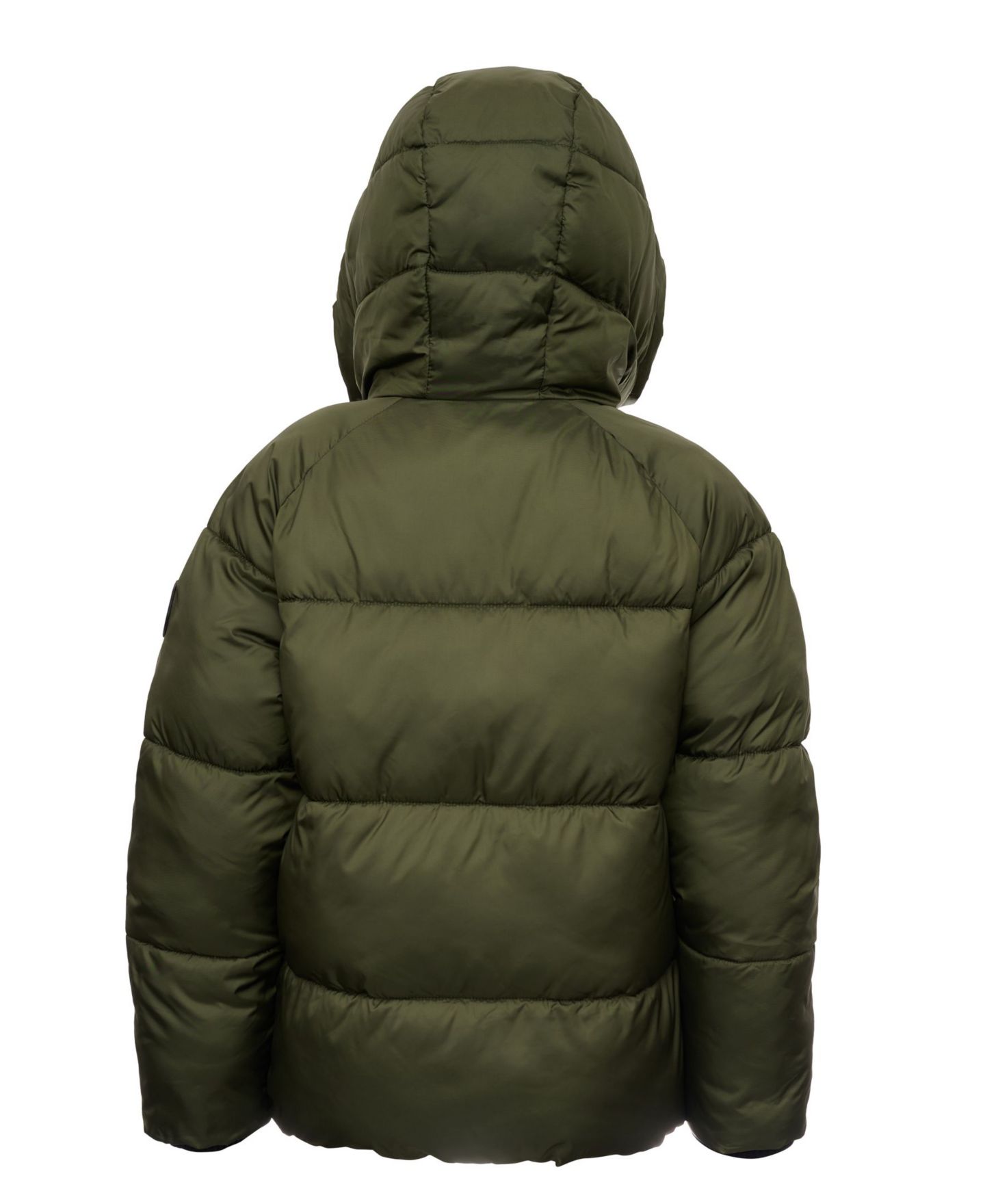 Куртка Michael Kors Puffer with Bib для мальчиков, цвет: Каштановый — фото 3