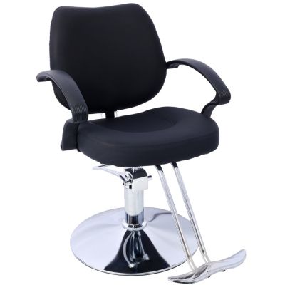 Streamdale Heavy-Duty Salon Chair with Hydraulic Pump and Barber Cape