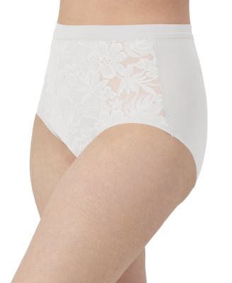 Women's Breathe Lace High-Rise Brief Underwear DFCLBF
