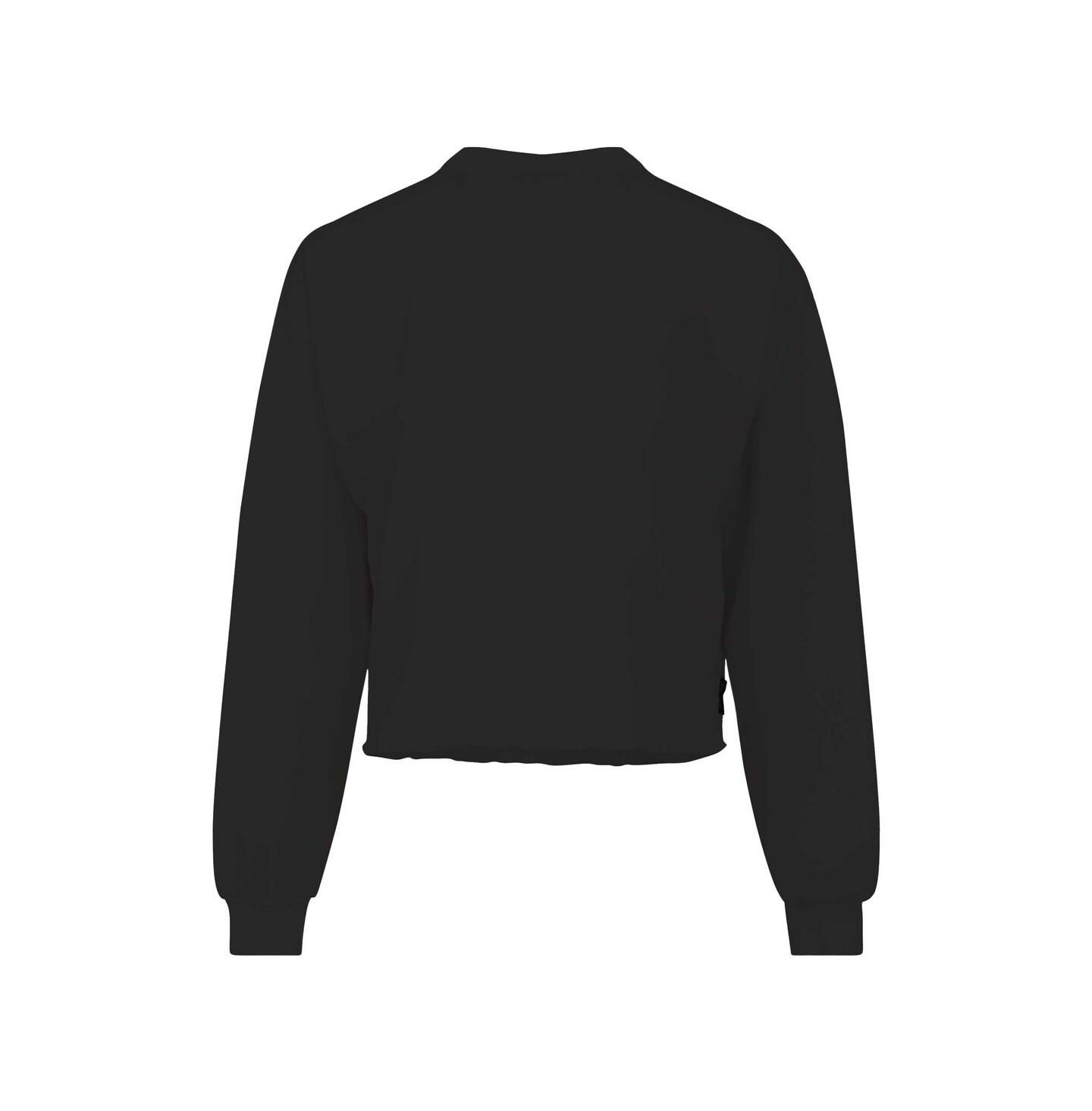 Женская футболка Spirit Jersey Black UCF Knights Slouchy Cropped Long Sleeve — фото 3