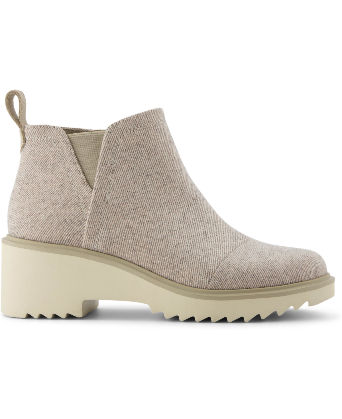 TOMS WOMEN'S MAUDE SIDE ZIP BOOTIES 