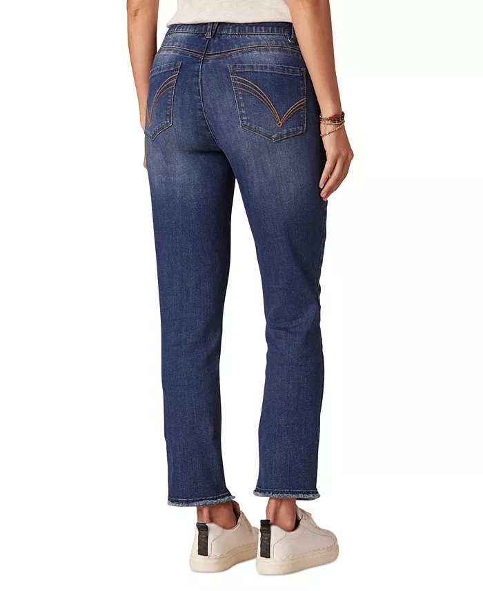 Petite "Ab"solution High-Rise Slim-Straight Jeans - thumbnail 2