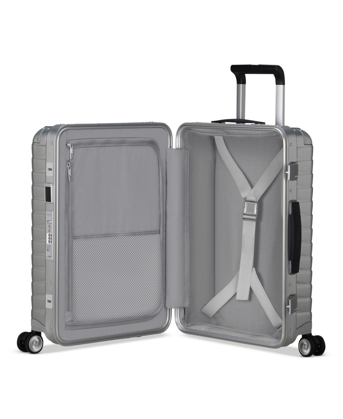 SAMSONITE PROXIS ALUMINUM CARRY ON SPINNER 