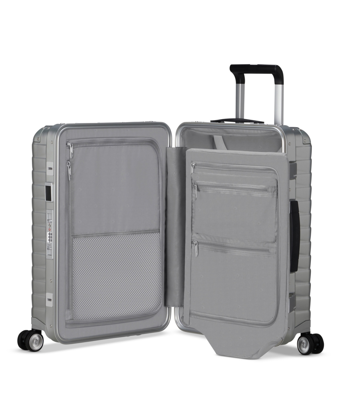 SAMSONITE PROXIS ALUMINUM CARRY ON SPINNER 
