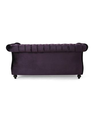 Chesterfield Loveseat: Timeless Charm, Plush Comfort