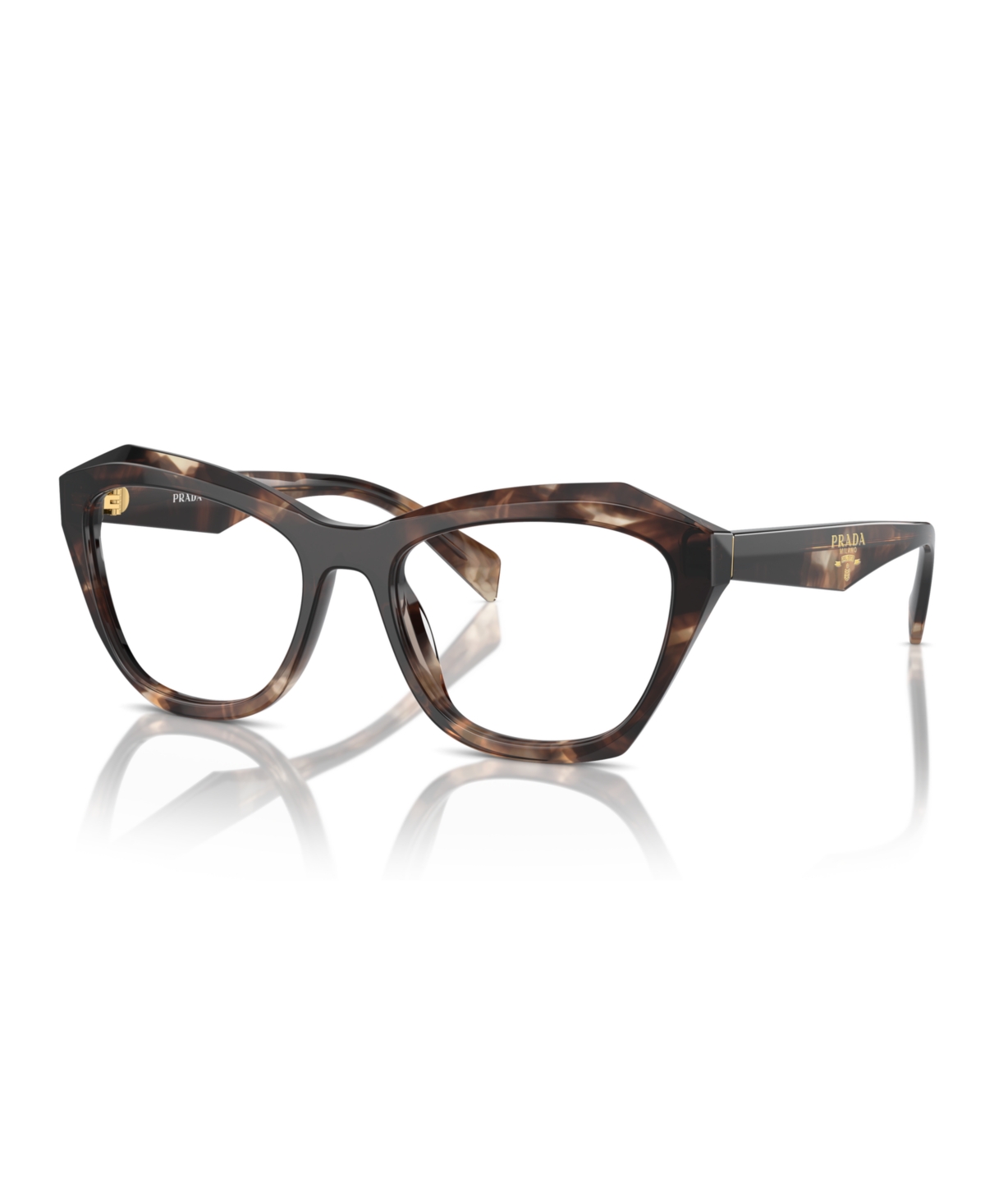 Prada Women's Eyeglasses, Pr 10zv 51 In Caramel Tortoise