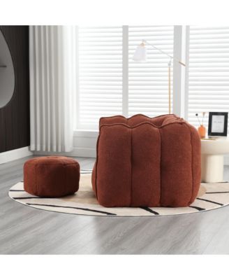 Standard Size Plush Fabric Cozy & Relaxation Bean Bag Chair