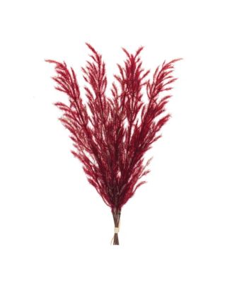 Plume Bundles - Decorative Feathery Accents (Set of 6)