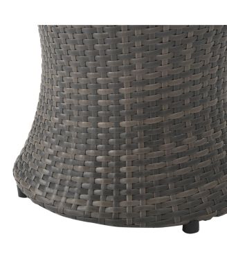 Streamdale Compact Hourglass Side Table For Indoor/Outdoor Use