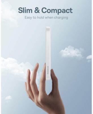 Wireless Portable Charger Magnetic Power Bank 5000mAh MagSafe Charger, Purple