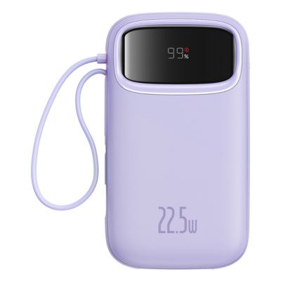 Portable Charger Power Bank,22.5W 10000mAh Fast Charging Portable Phone Charger, Purple