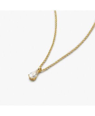 Delicate Solitaire Pendant  - Elise Pendant