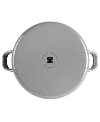 Broadway 16-Quart Steamer Stock Pot - Graphite Grey