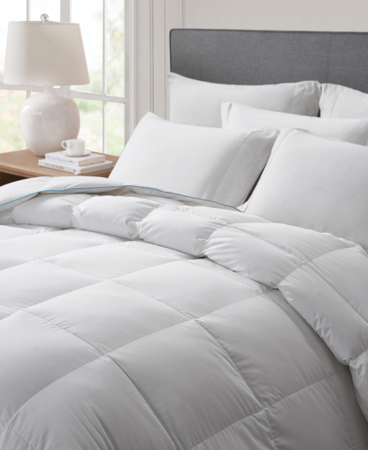 Sleep Climate Temperature Balancing Down Alternative Comforter Featuring 37.5 Technology, Full/queen In White