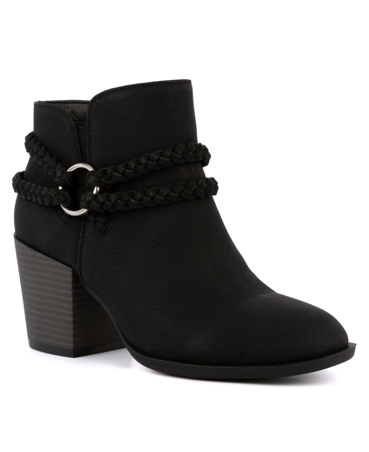 Women's Sandlot Heeled Booties - Black