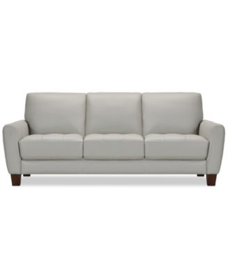 Galligher 82" Leather Sofa, Created for Macy's