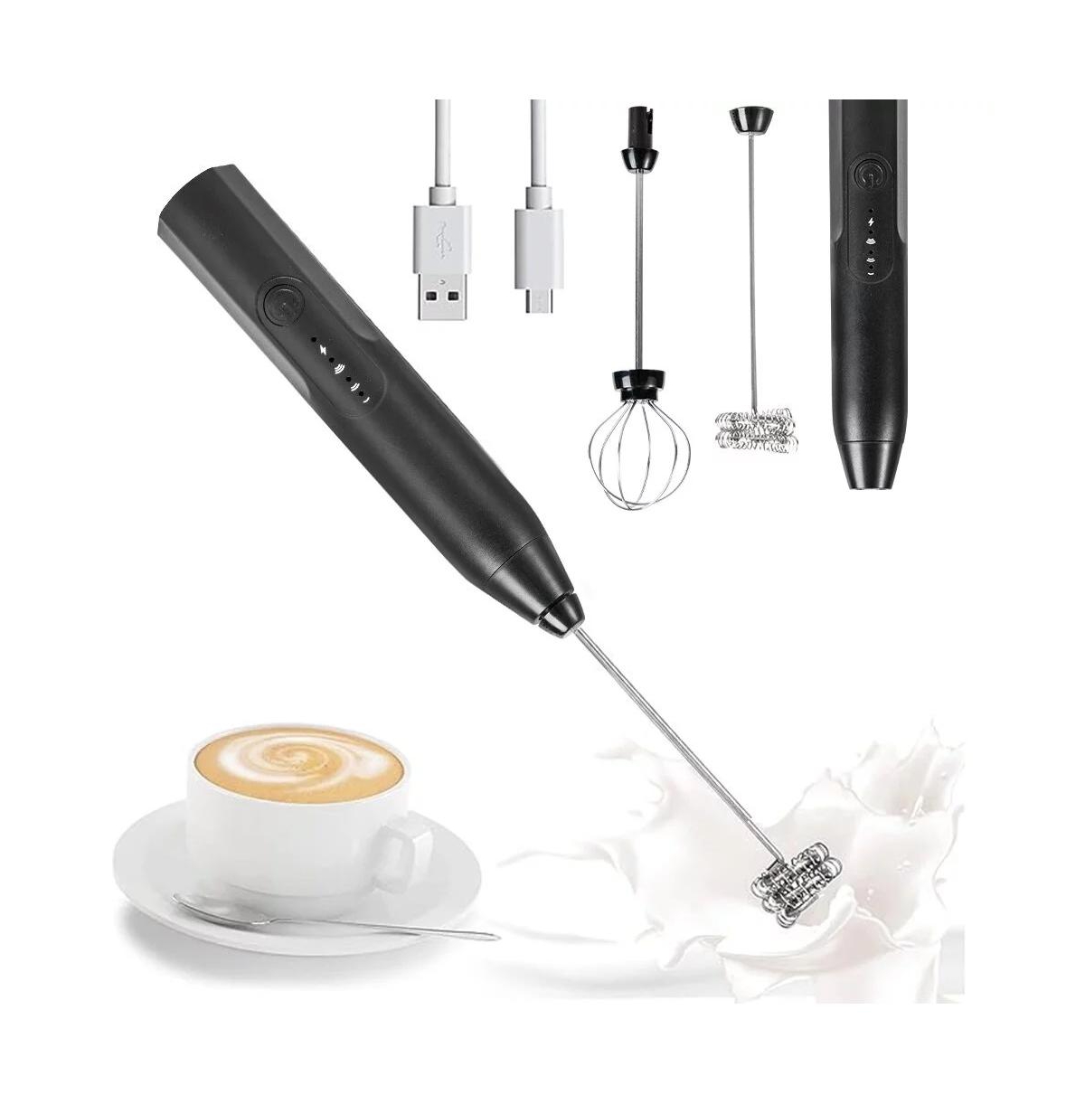 Cowin Electric Milk Frother Foamer Handheld 3 Speeds 1