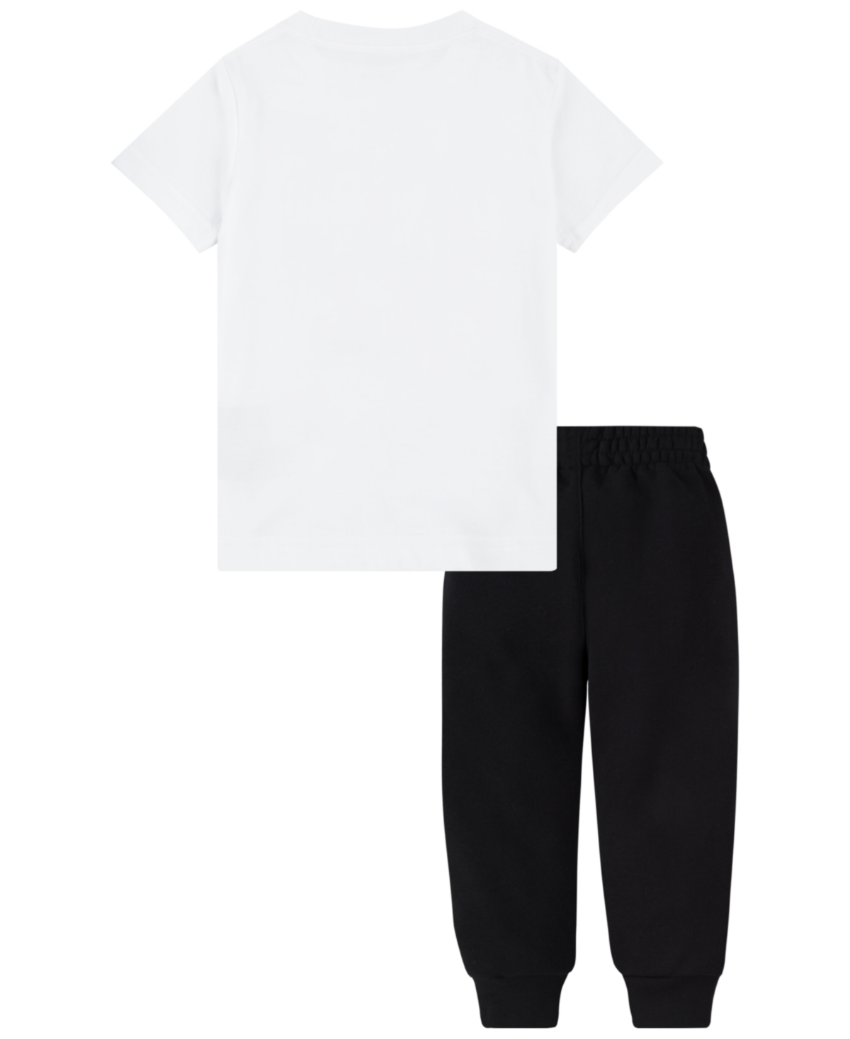 Jordan Baby Boys Jersey Pack 2-Piece Tee and Pants Set -White