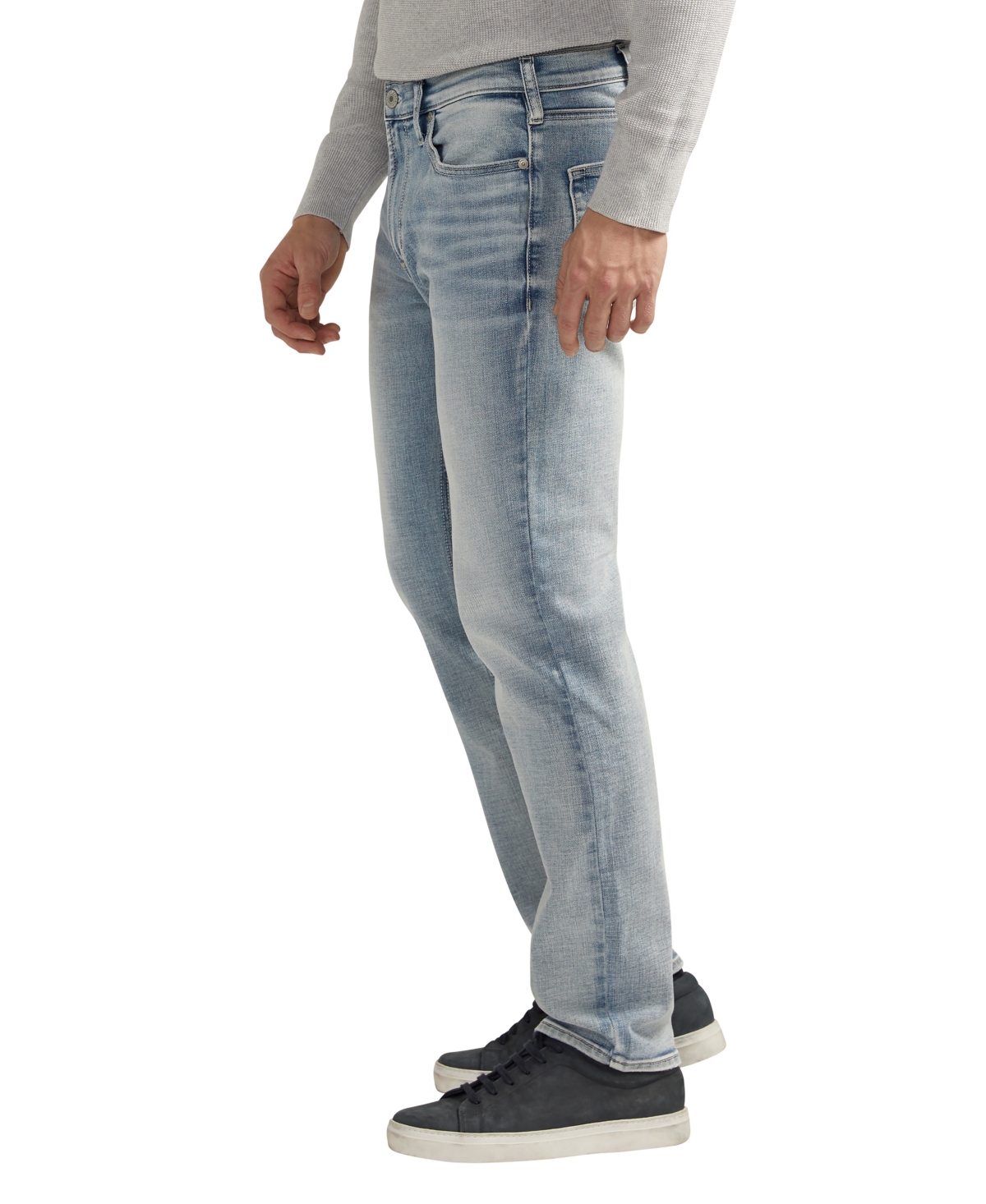 SILVER JEANS CO. KONRAD SLIM FIT SLIM LEG LUXE HERITAGE JEANS 