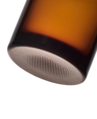 8" Limelight Low Crystal glass Vase