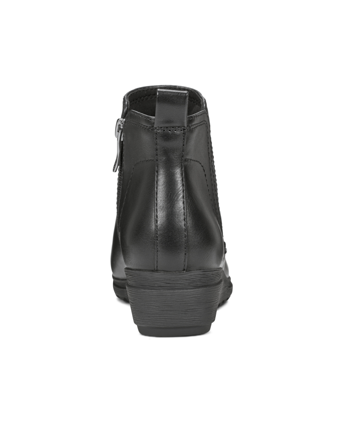 Easy Spirit Women's Yuna Round Toe Casual Wedge Booties