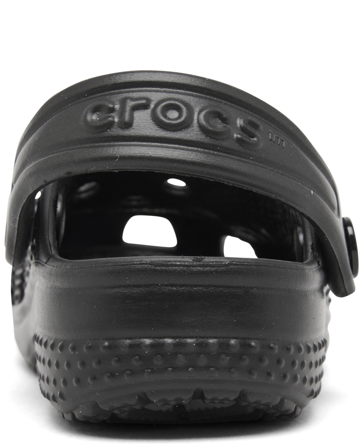 Crocs Infant Littles Classic Clogs From Finish Line In Black