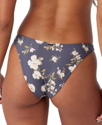 Juniors' Kendra Floral High-Leg Bikini Bottom