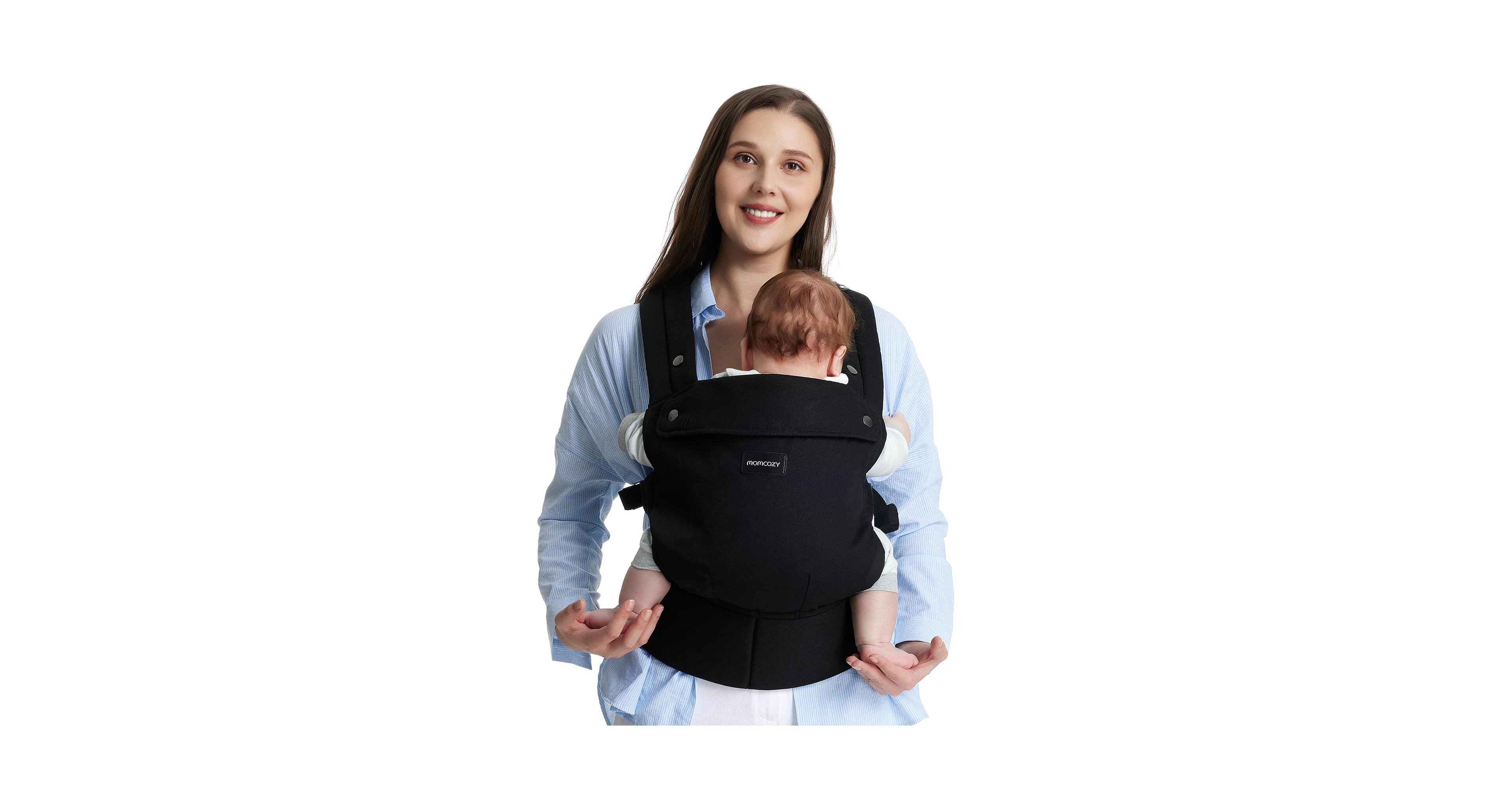 Momcozy Ergonomic,Cozy and Lightweight - Baby Carrier Newborn to Toddler