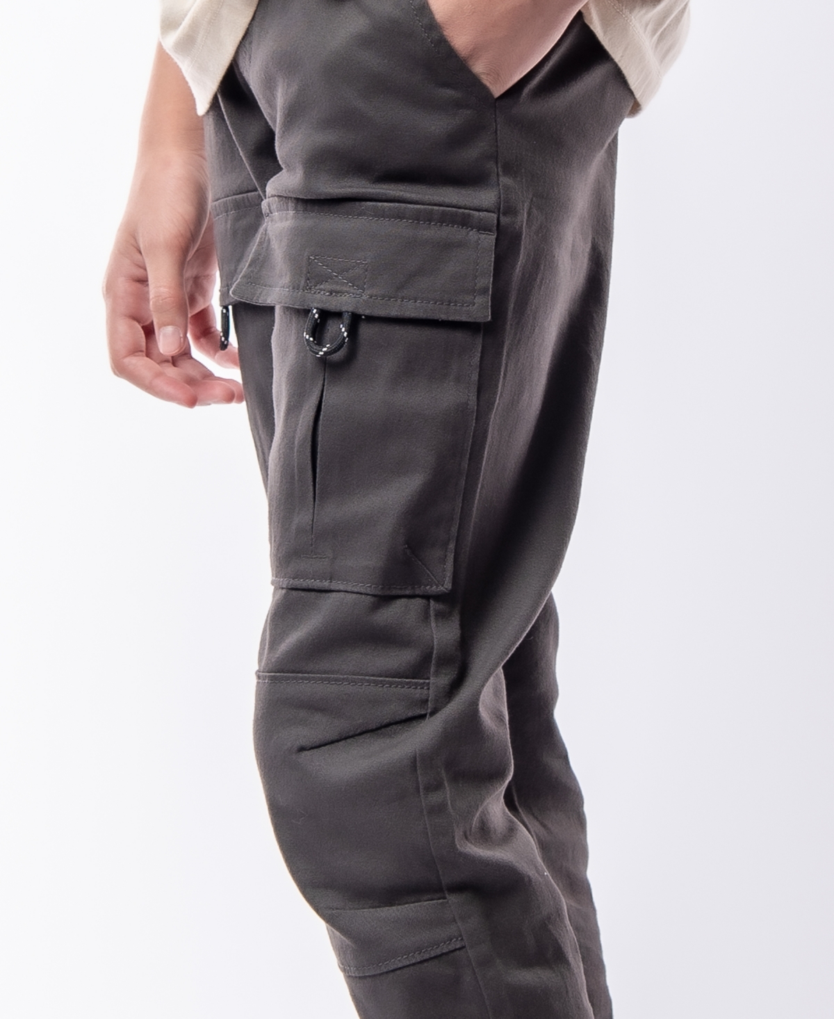 Ring of Fire Big Boys Barnabas Stretch Twill Jogger with Front Cargo Pockets