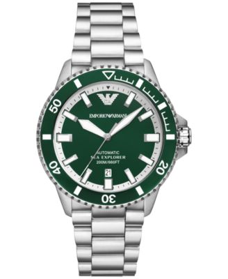 Emporio Armani - Men's Automatic Stainless Steel Bracelet Watch 42mm