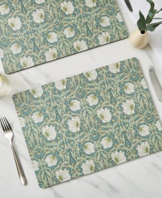 Morris & Co. Pimpernel Placemats, Set of 4