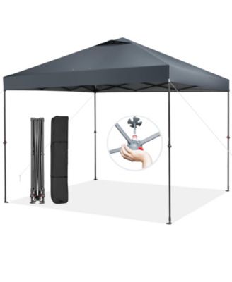 10 x 10 Feet Foldable Outdoor Instant Pop-up Canopy with Carry Bag