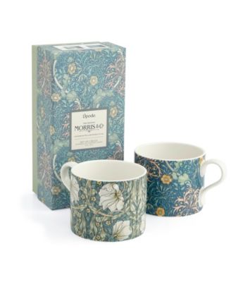Morris & Co. Mugs, Set of 2