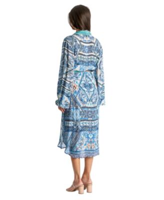 Women's Long Belted Overshirt