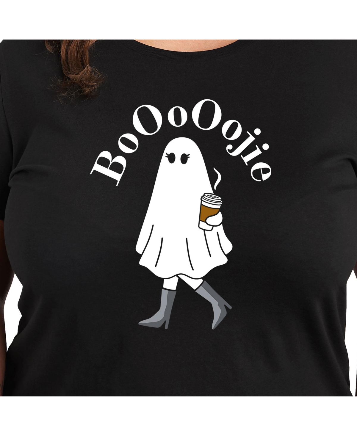 Hybrid Apparel Booojie Tee Plus Size Graphic Tee In Black