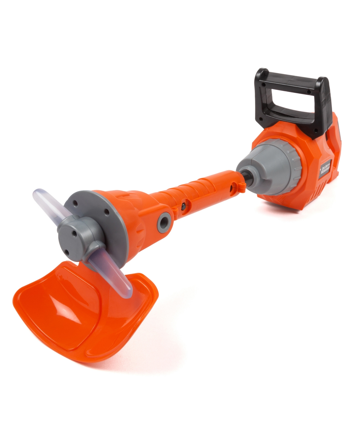 World Tech Toys Big Boy's Workshop Electric Toy String Trimmer Playset In Orange