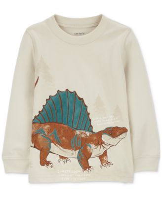 Carter's - Toddler Boys Dinosaur Graphic Long-Sleeve T-Shirt