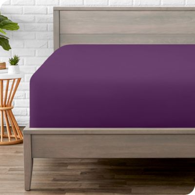 Microfiber 22-Inch Extra Deep Pocket Fitted Sheet-Queen